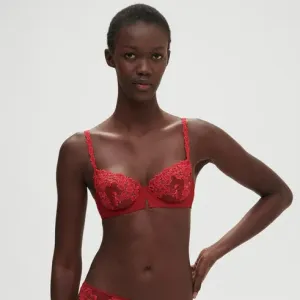 Simone Perele Saga half cup 15C330 - Lipstick