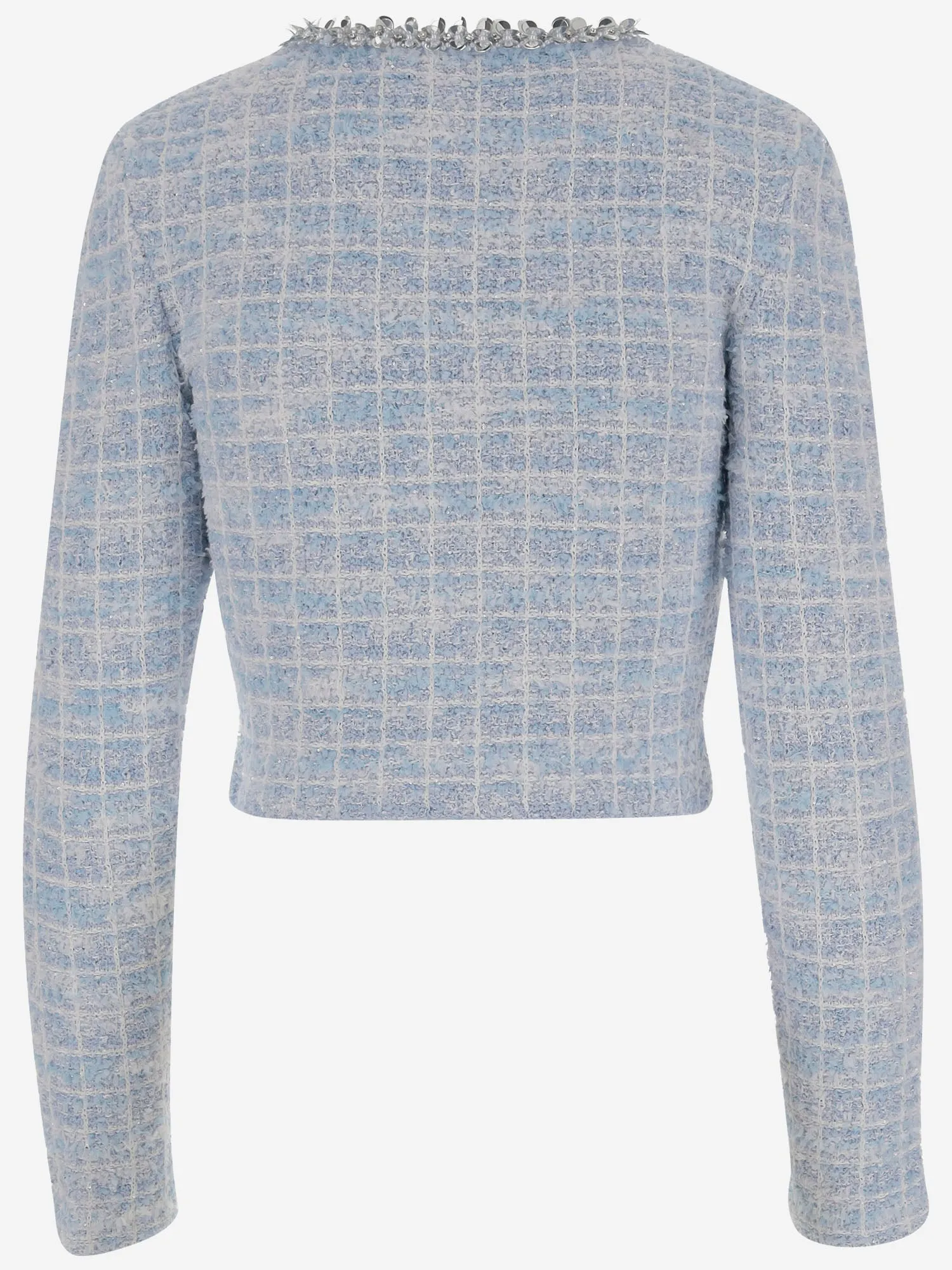 Självporträtt sequined cardigan i viskosblandning