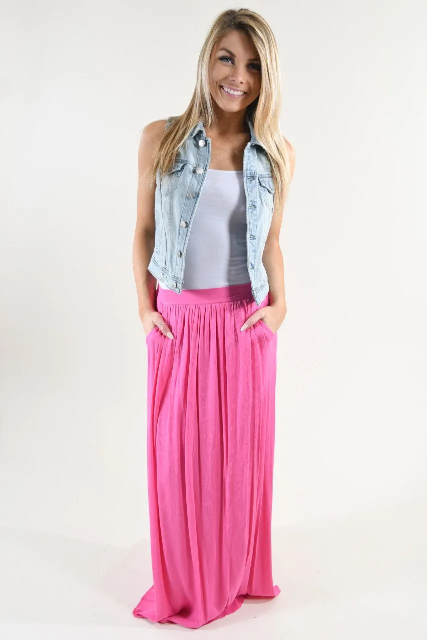 Sleeveless Denim Jacket