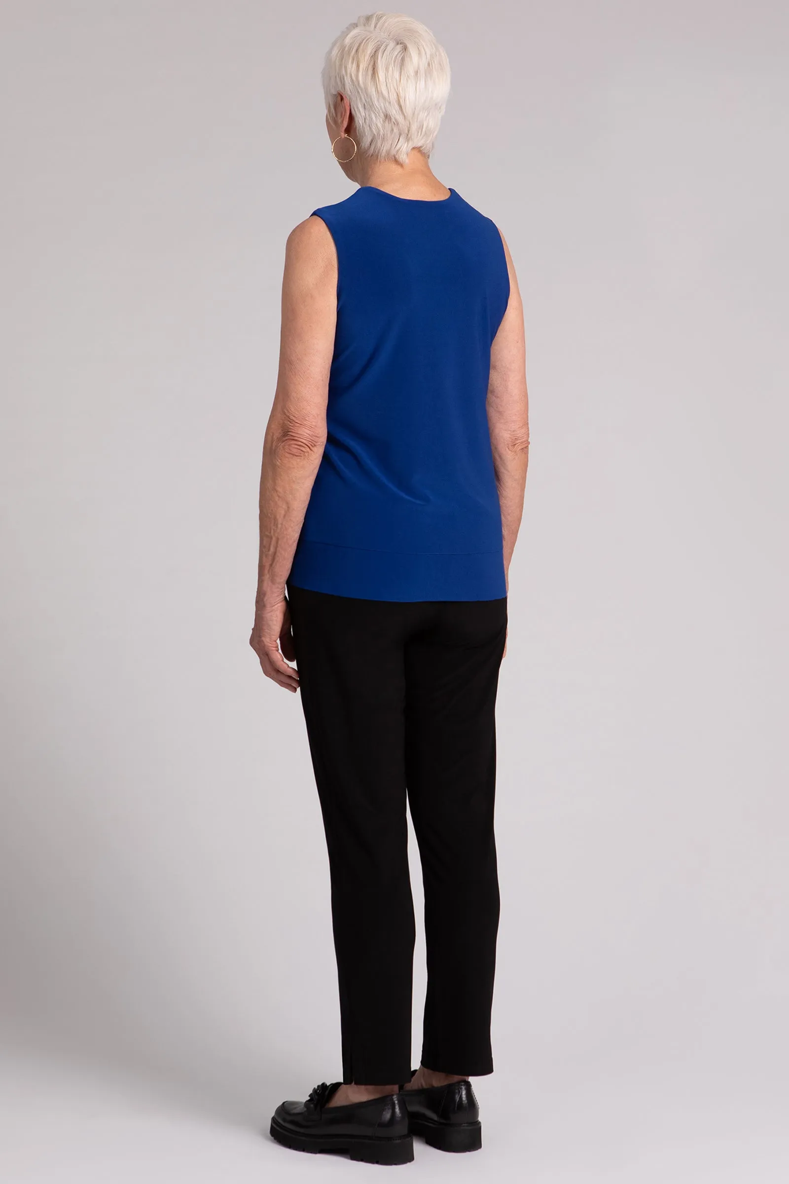 Sleeveless Double Layer Shell