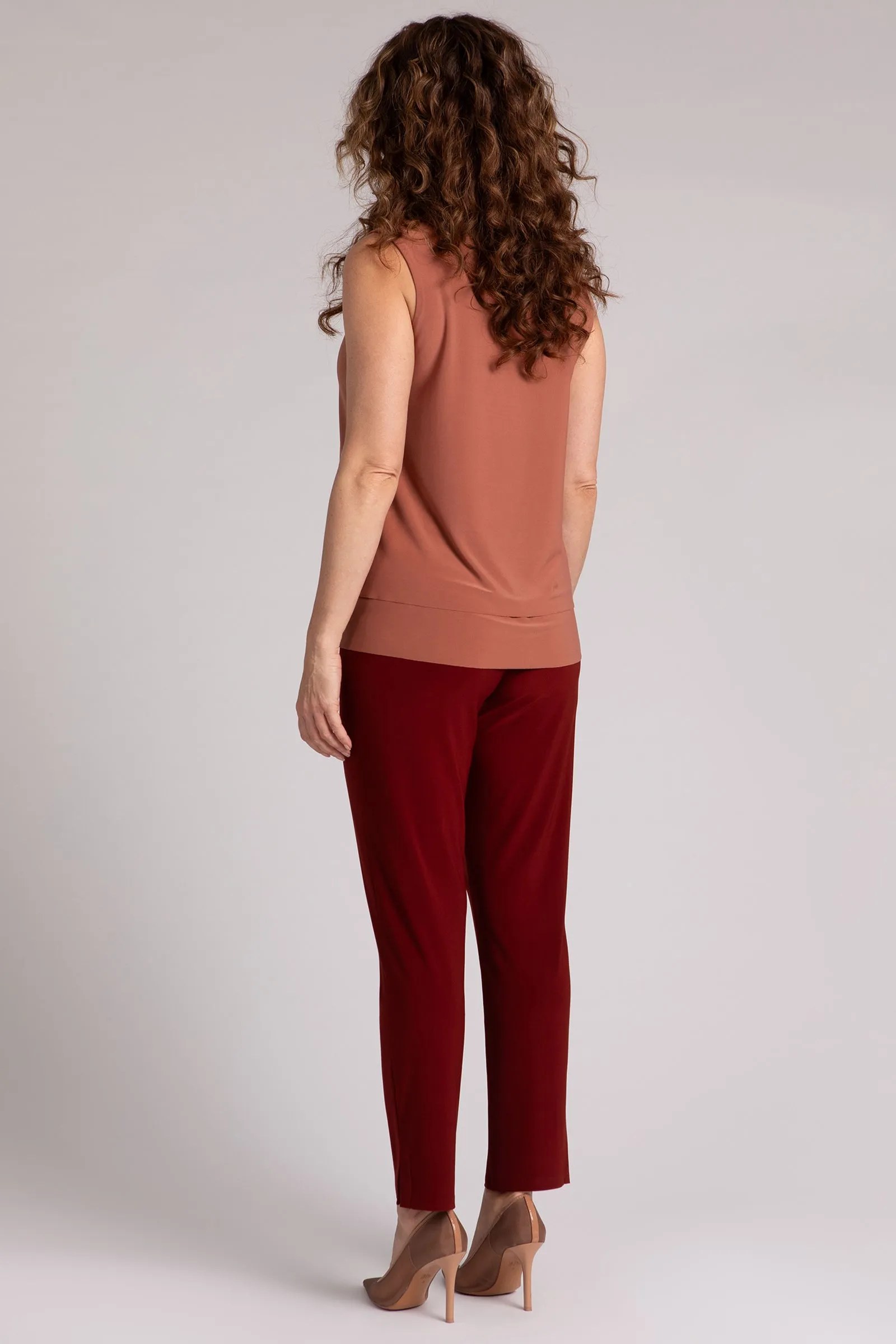 Sleeveless Double Layer Shell