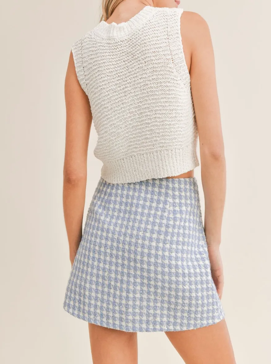 Sleeveless Knit Top