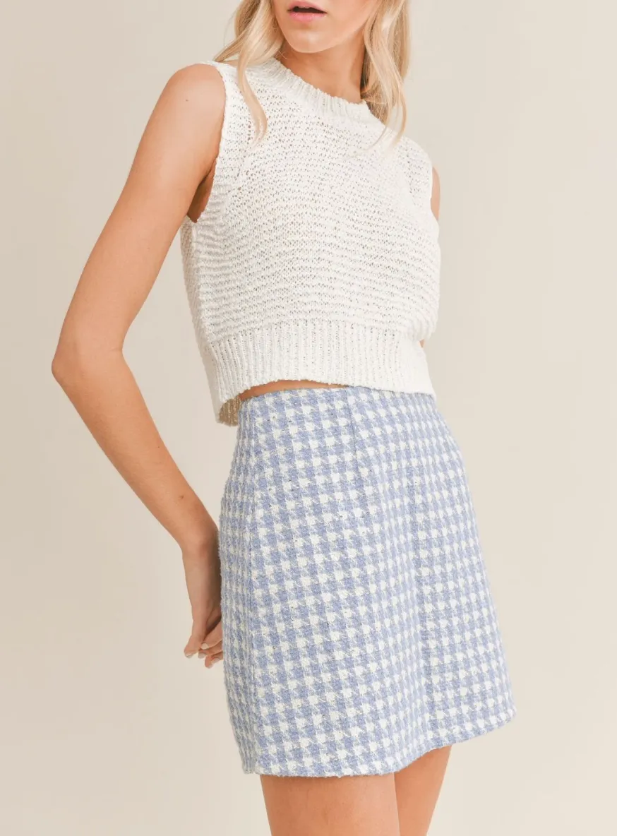 Sleeveless Knit Top