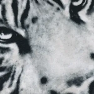 SLEEVELESS TOP/RASH GUARD WHITE TIGER/SNOW LEOPARD