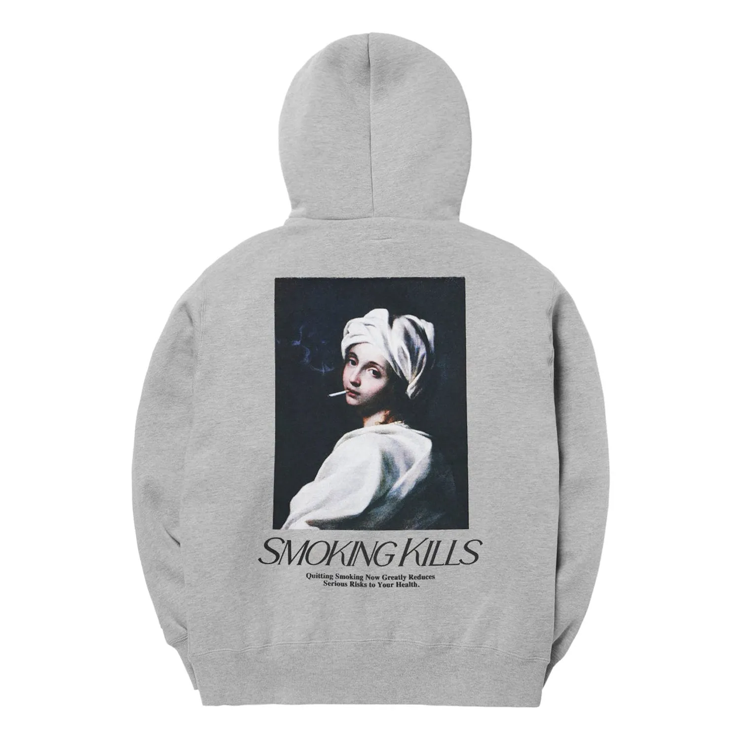 Smoking Art Hoodie Grey FRC2537