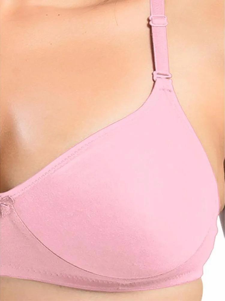 Sonari Catwalk Bra - Pink - Non Padded Non Wired - Imported Bra