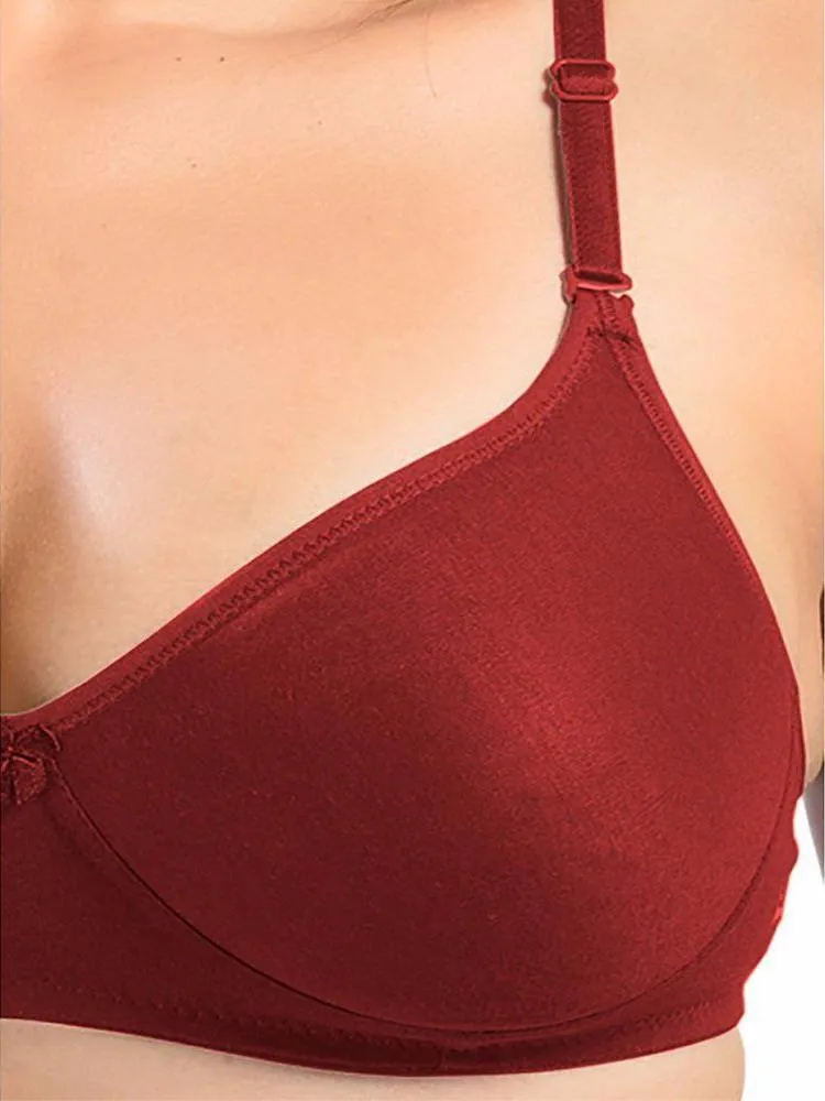 Sonari Catwalk Bra - Red - Non Padded Non Wired - Imported Bra