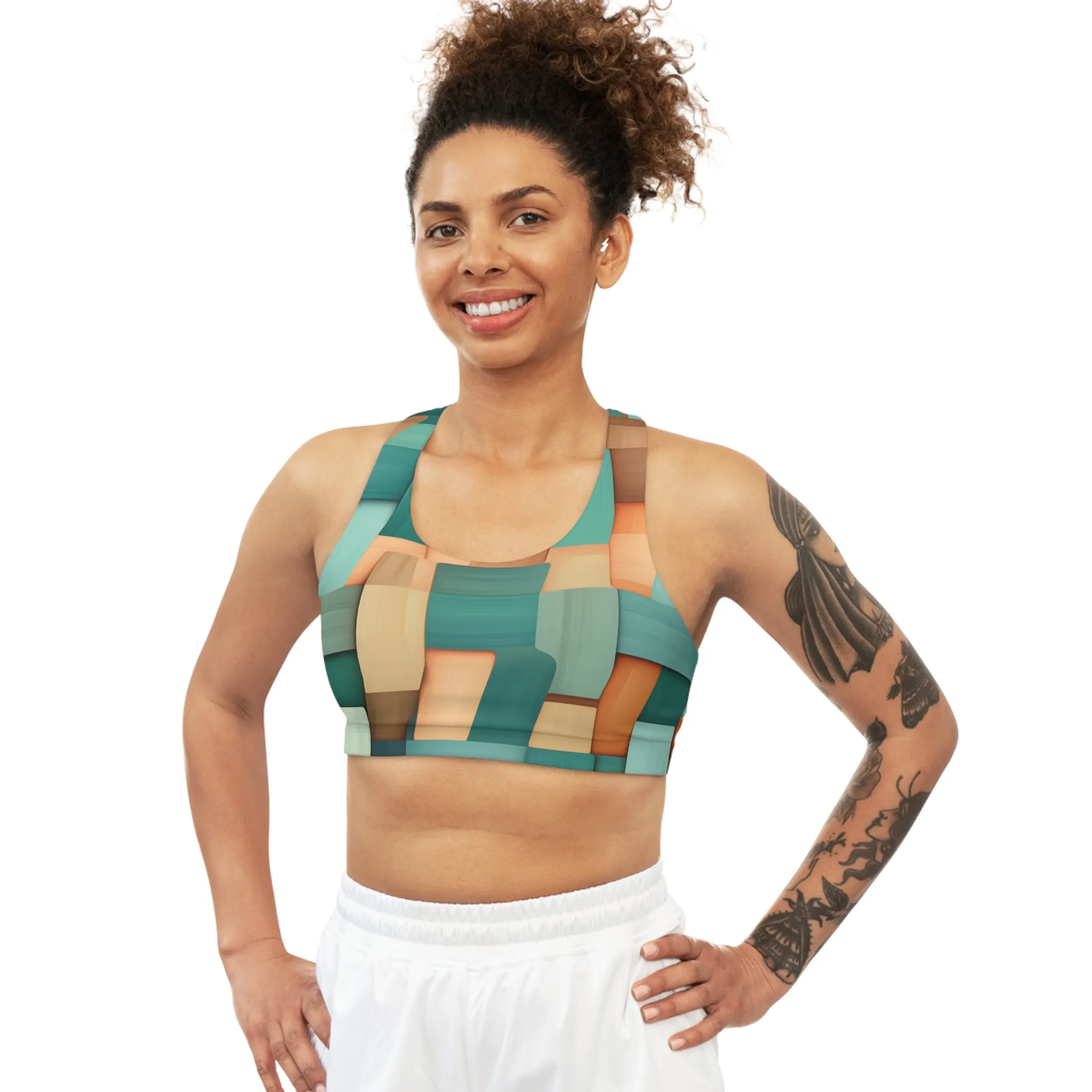 Sports Bra - Euphemia Livorno Basketweave