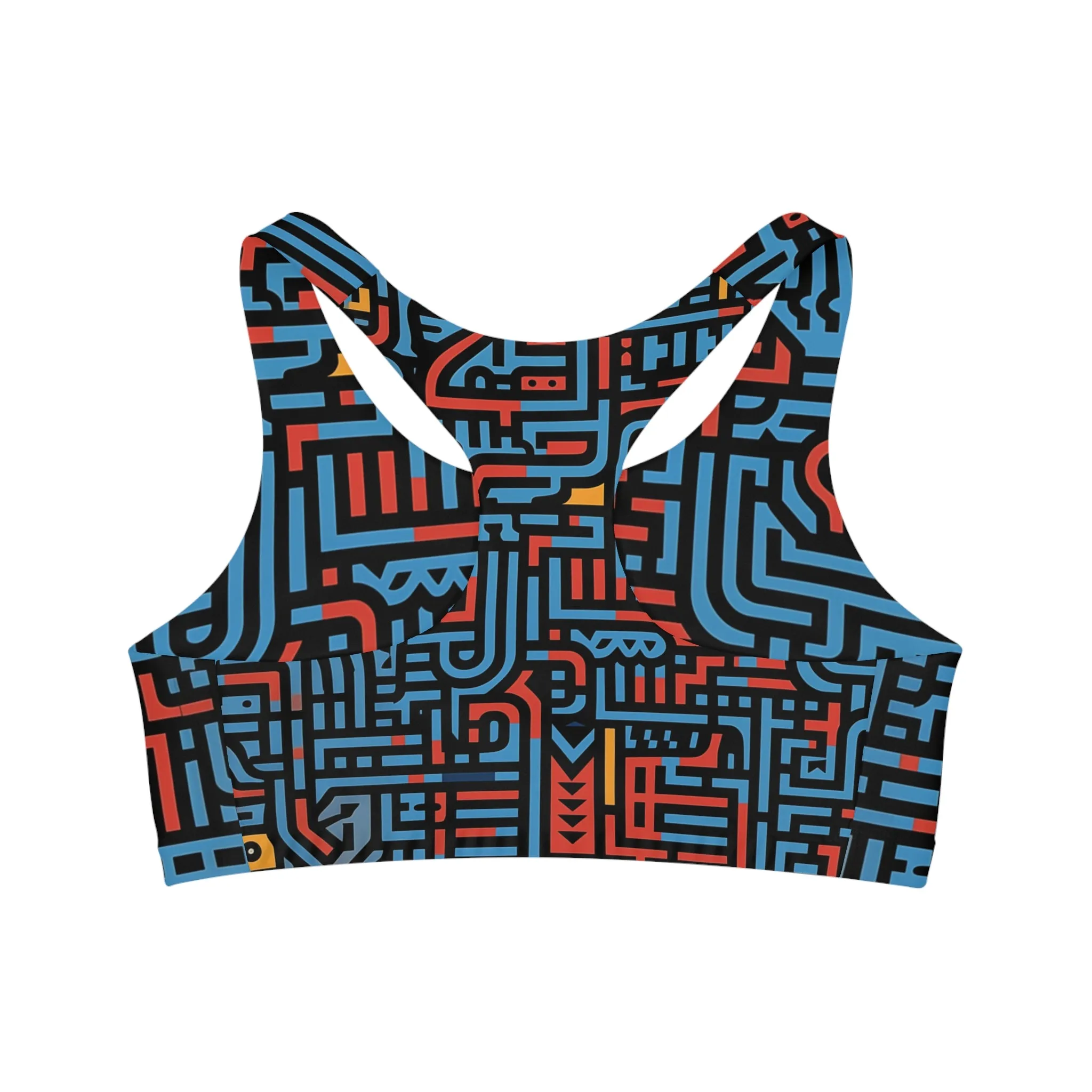 Sports Bra - Linear Philadelphia Stripes