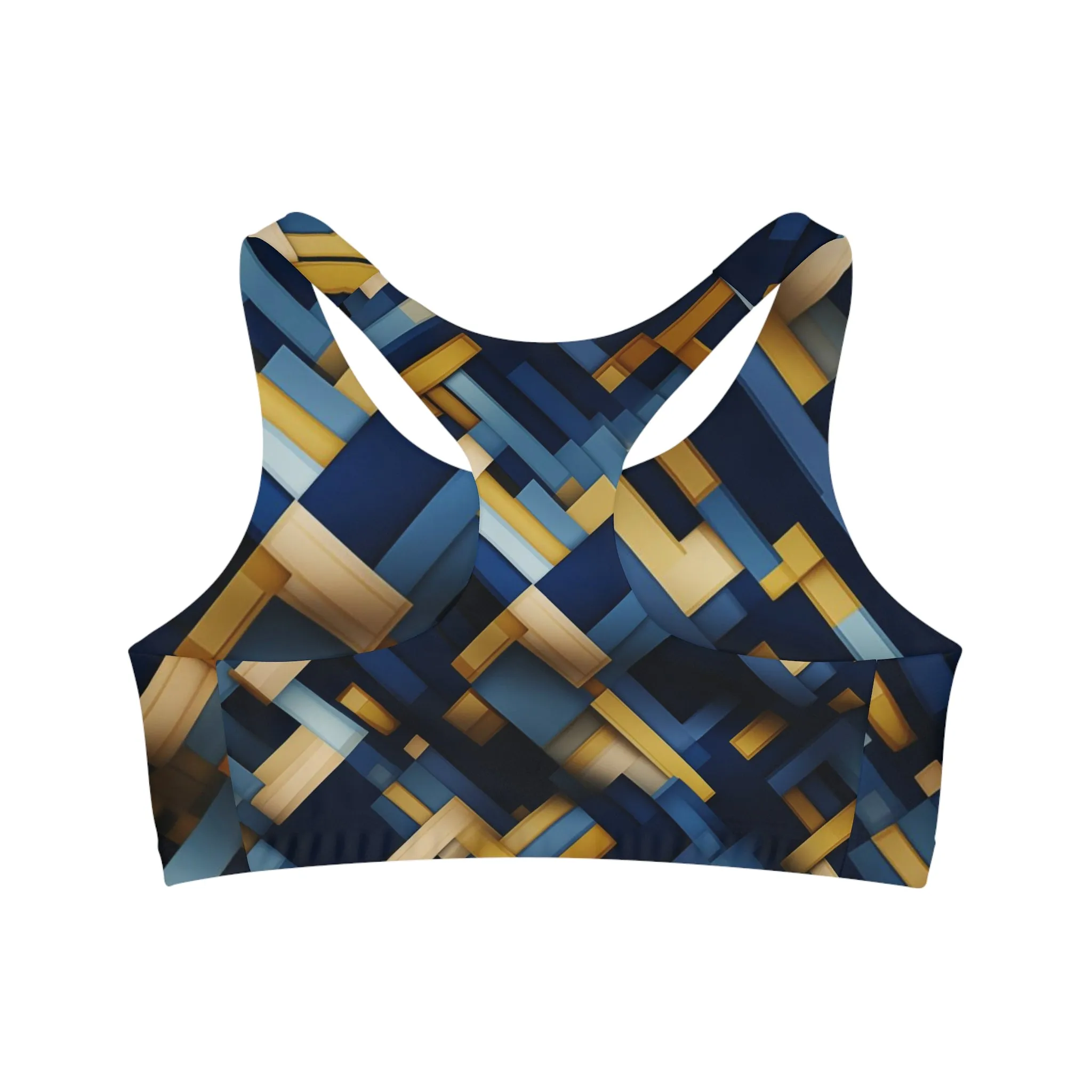 Sports Bra - Luthera Salabhasana Plaid