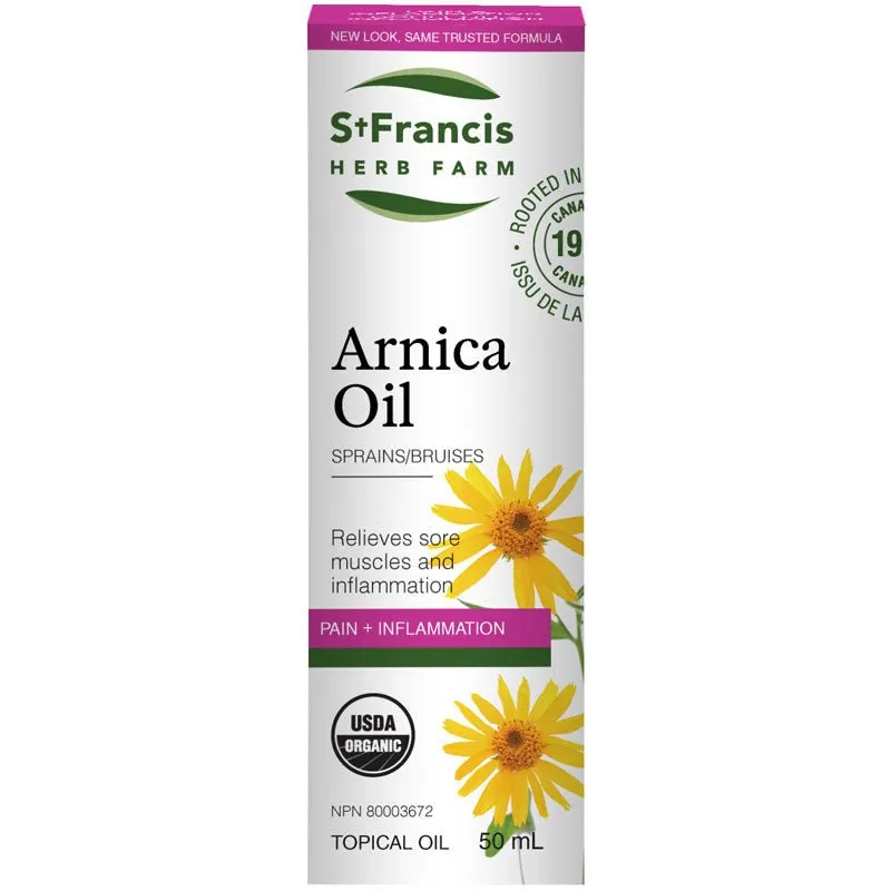 St. Francis Herb Farm Arnica Oil 50mL