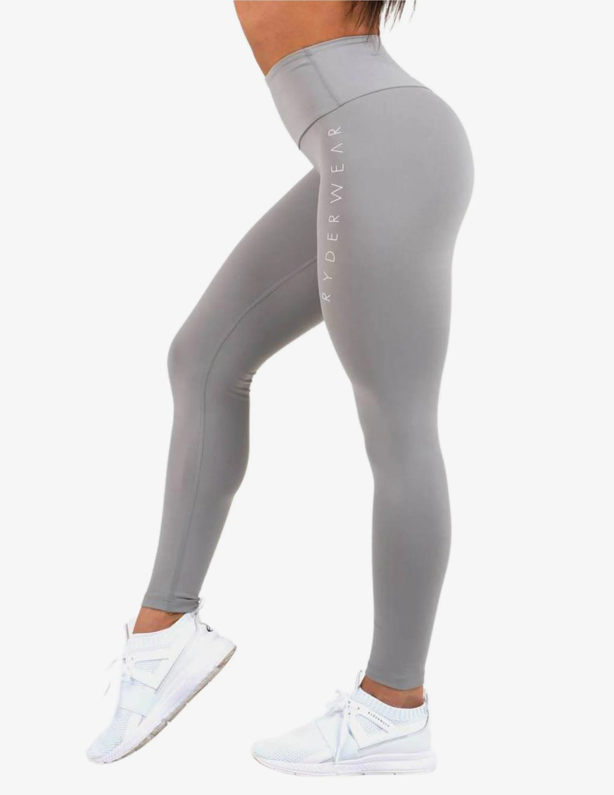 STAPLES SCRUNCH BUM LEGGINGS GREY