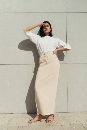STRAIGHT JERSEY SKIRT