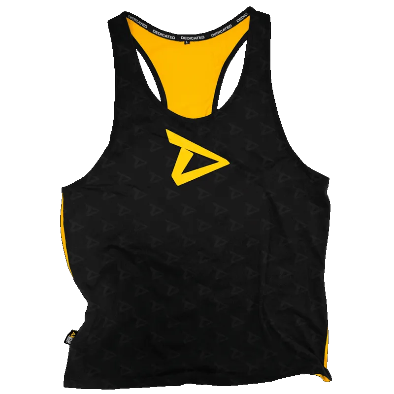 Stringer (Yellow Back) - Dedicated Logo
