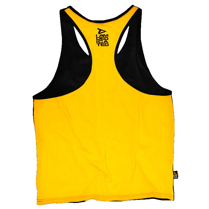 Stringer (Yellow Back) - Dedicated Logo
