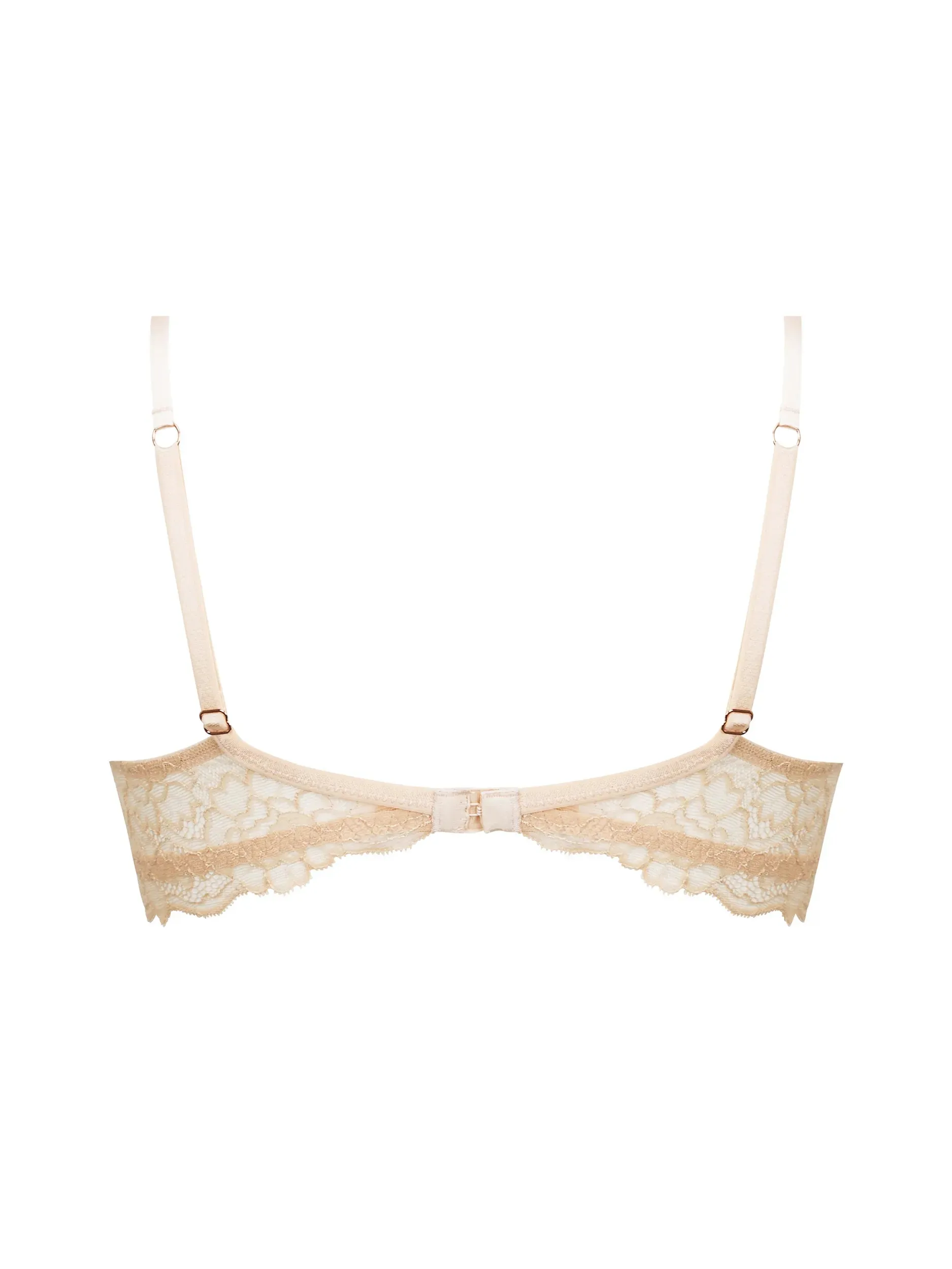 Sublime En Dentelle Contour Bra In Nude - Lise Charmel