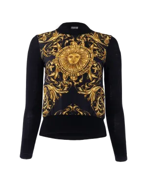 Sun Garland Printed Sweater