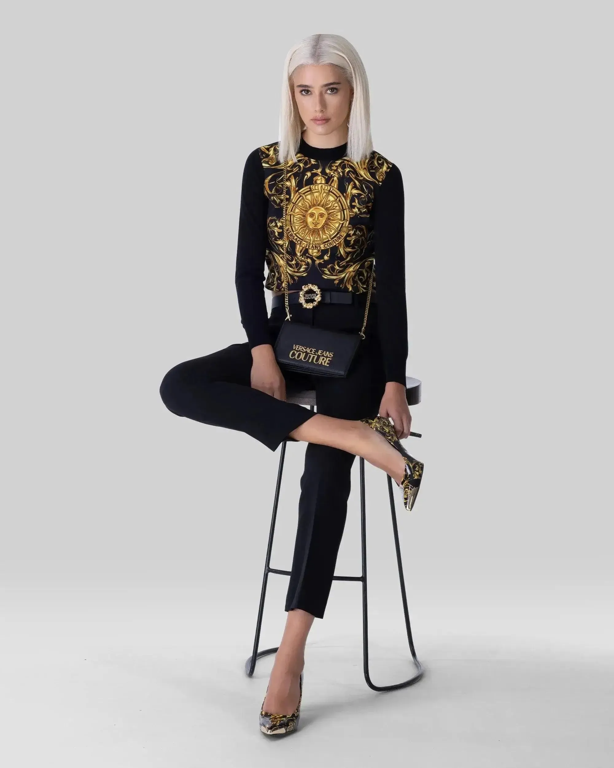 Sun Garland Printed Sweater
