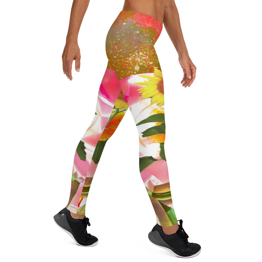 Sunflowery Day Leggings