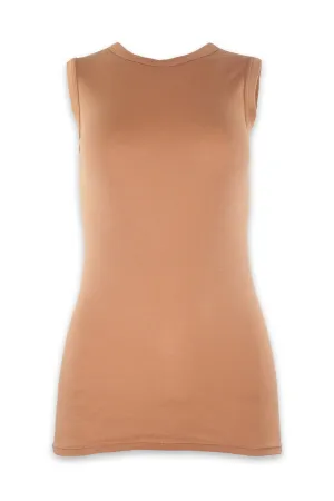 Supima Muscle Tee in Pecan