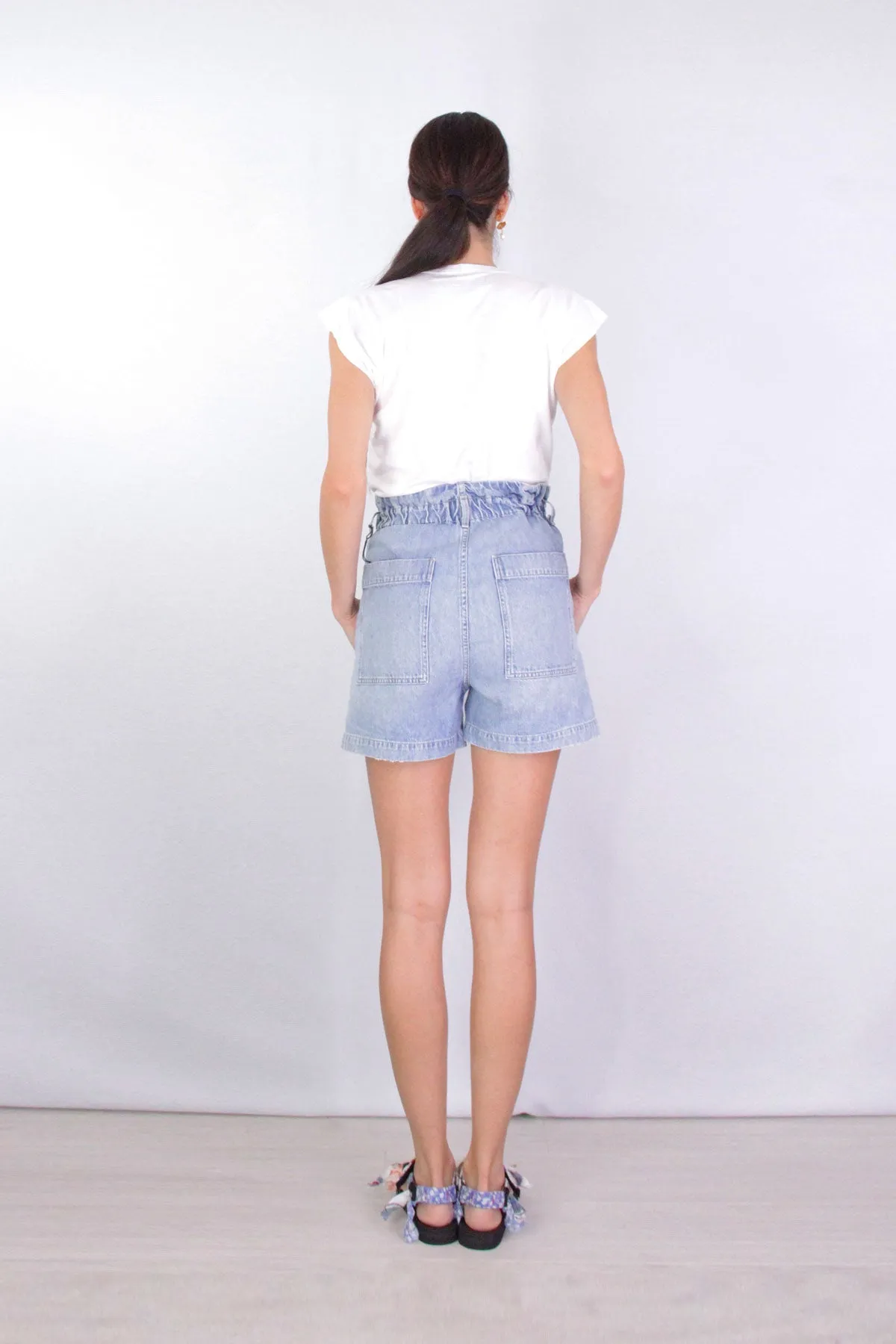 Supima Sleeveless Crew in White
