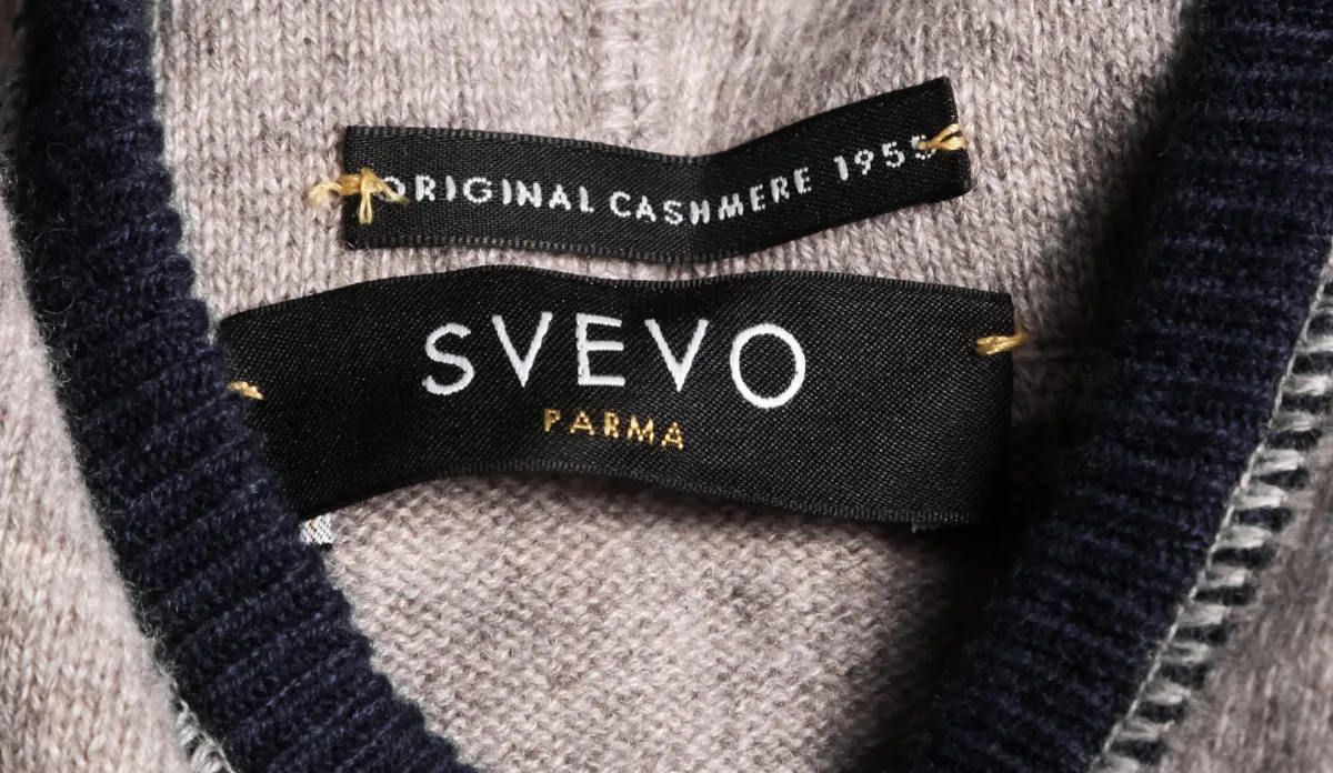 Svevo Parma Brown Crewneck Sweater
