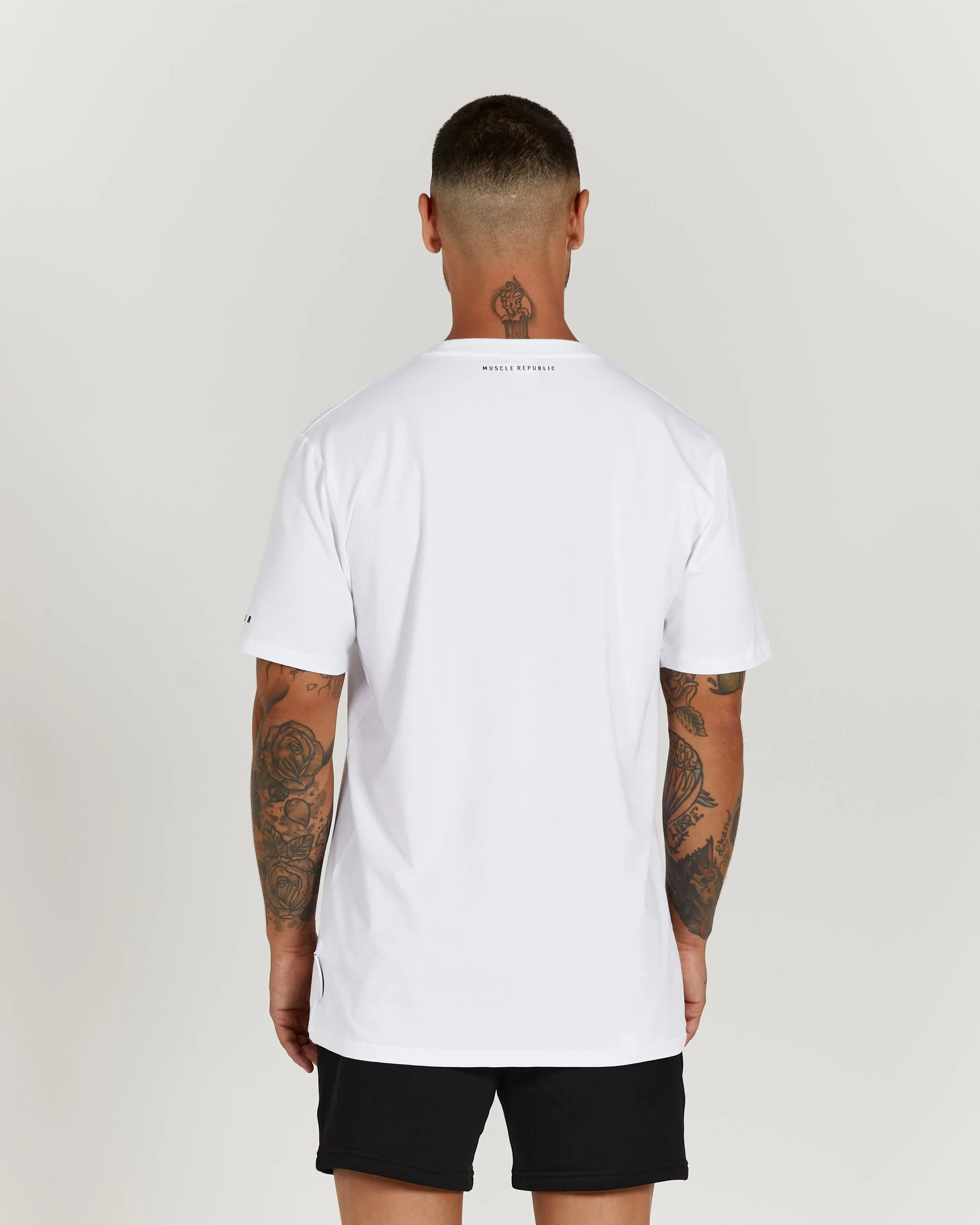 SYDNEY PITCH TEE - WHITE