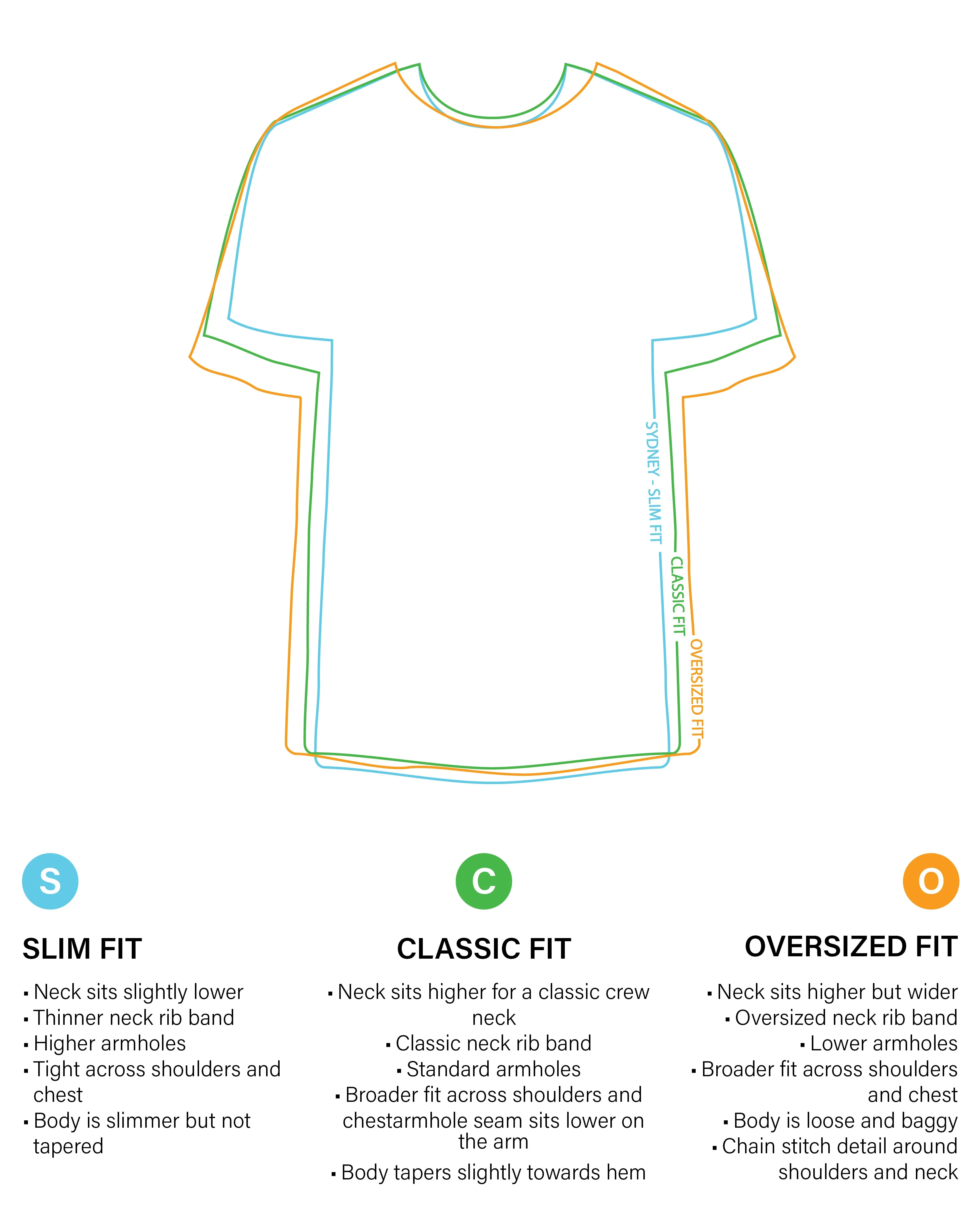 SYDNEY TEE - SLATE
