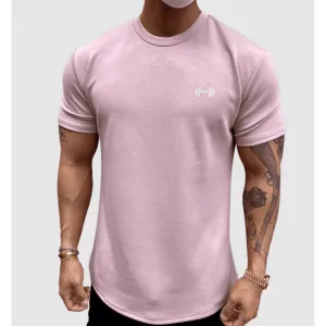 T Shirt Gym Muscle Fitness for Men Outdoor Hip Hop Streetwear Loose Half Sleeve Male Summer Bodybuilding Tee Tops
