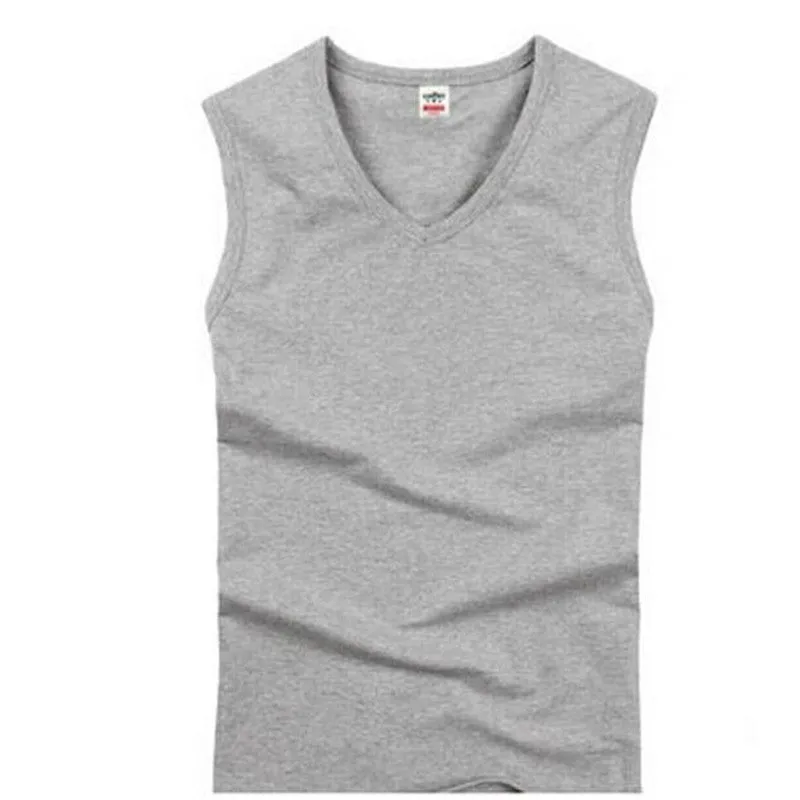Tank Top Men Undershirt Brand High Men's Vest Bodybuliding Clothing Singlets Men's Sleeveless D4151