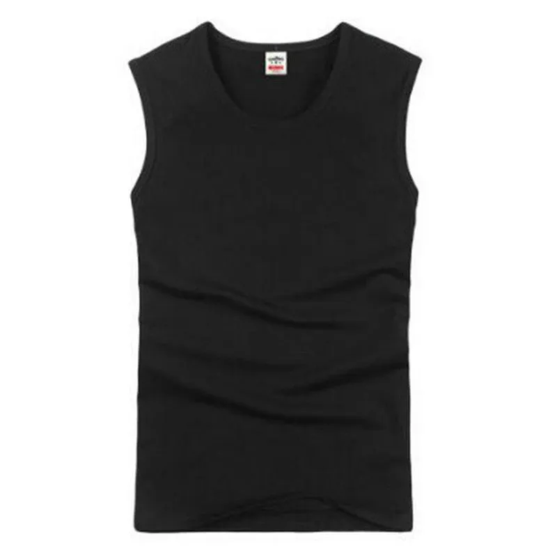 Tank Top Men Undershirt Brand High Men's Vest Bodybuliding Clothing Singlets Men's Sleeveless D4151