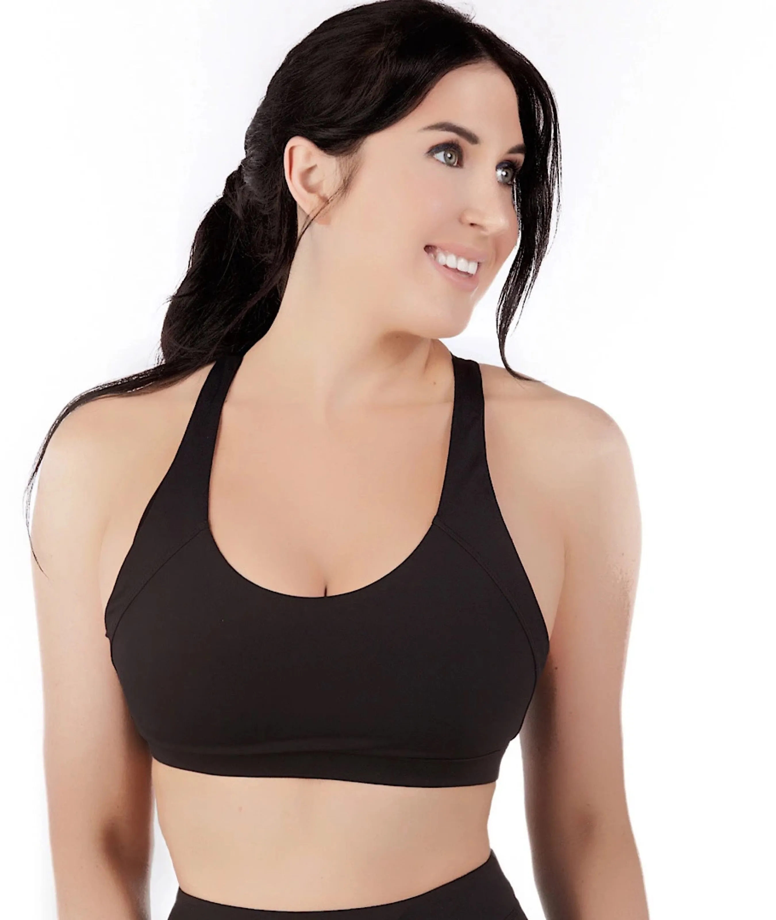Teen Perky Gal Lowline Bra - Black
