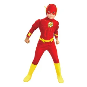 The Flash Deluxe Muscle Chest Child Size S.