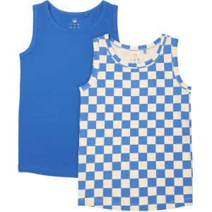 The New | Tank Top 2-Pack - Strong Blue