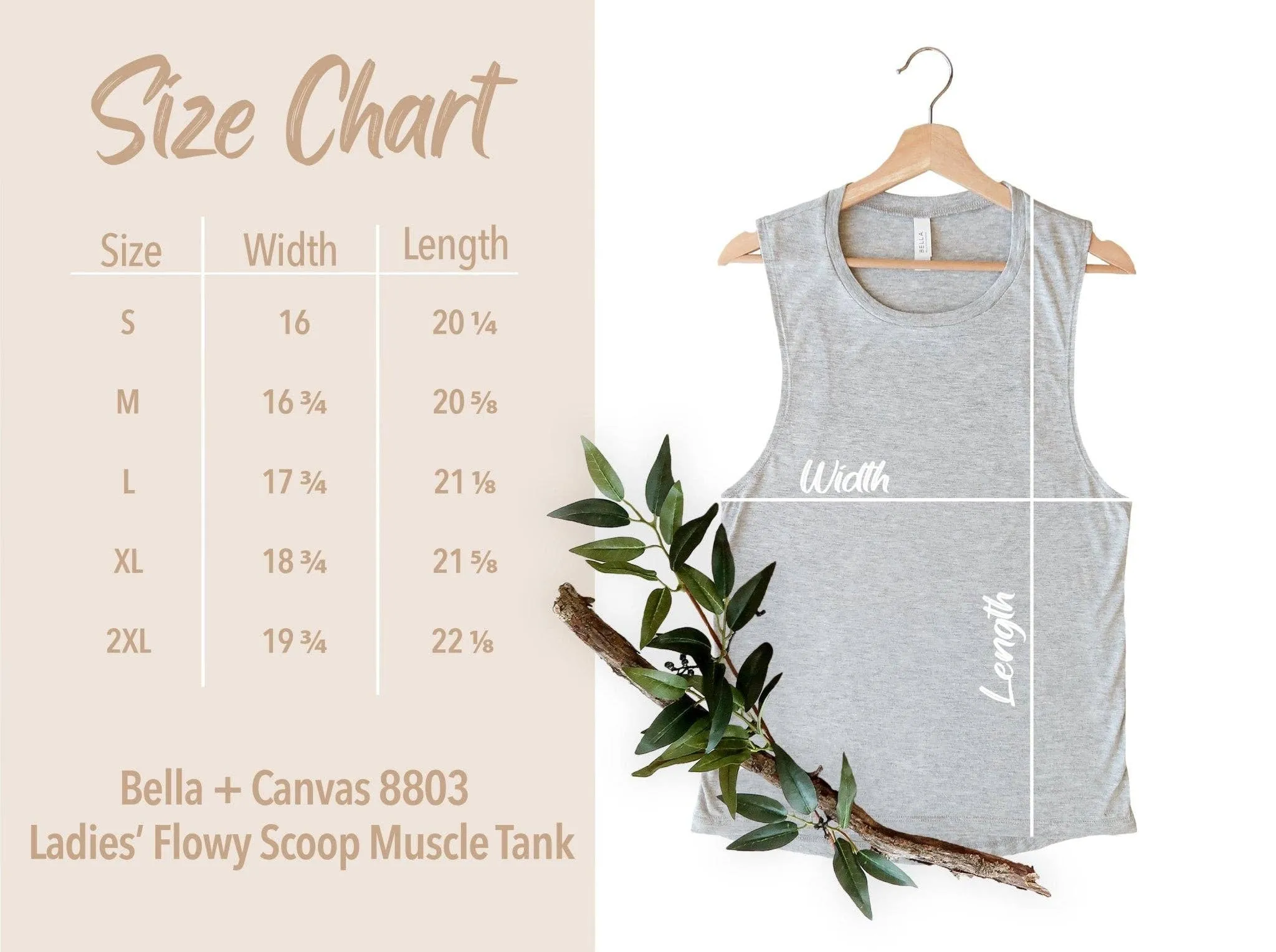Thinkin About Me-Muscle Tank-Sand