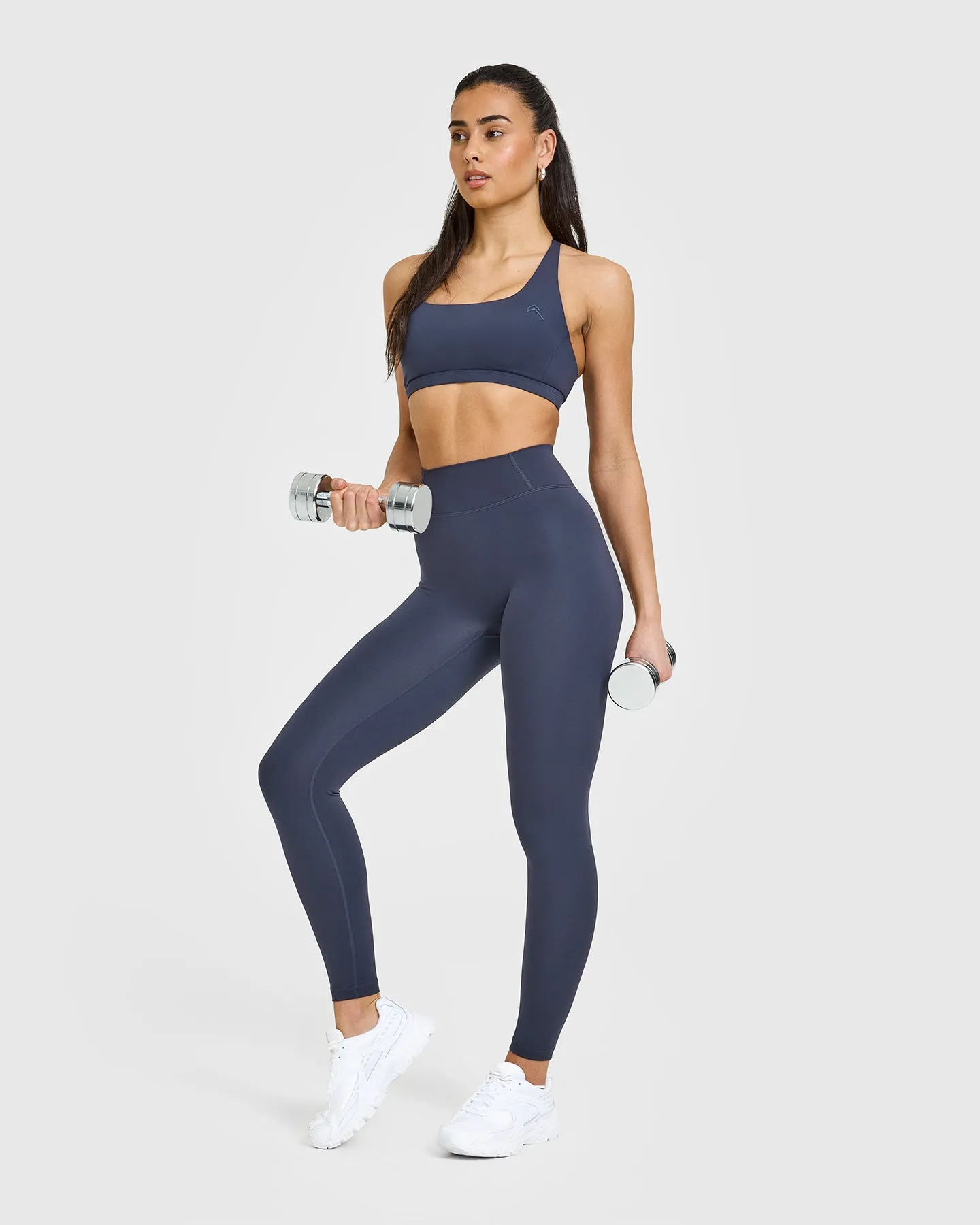 Timeless High Waisted Leggings | True Blue