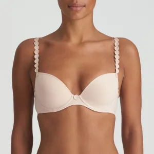 Tom Padded Plunge Bra In Caffe Latte - Marie Jo