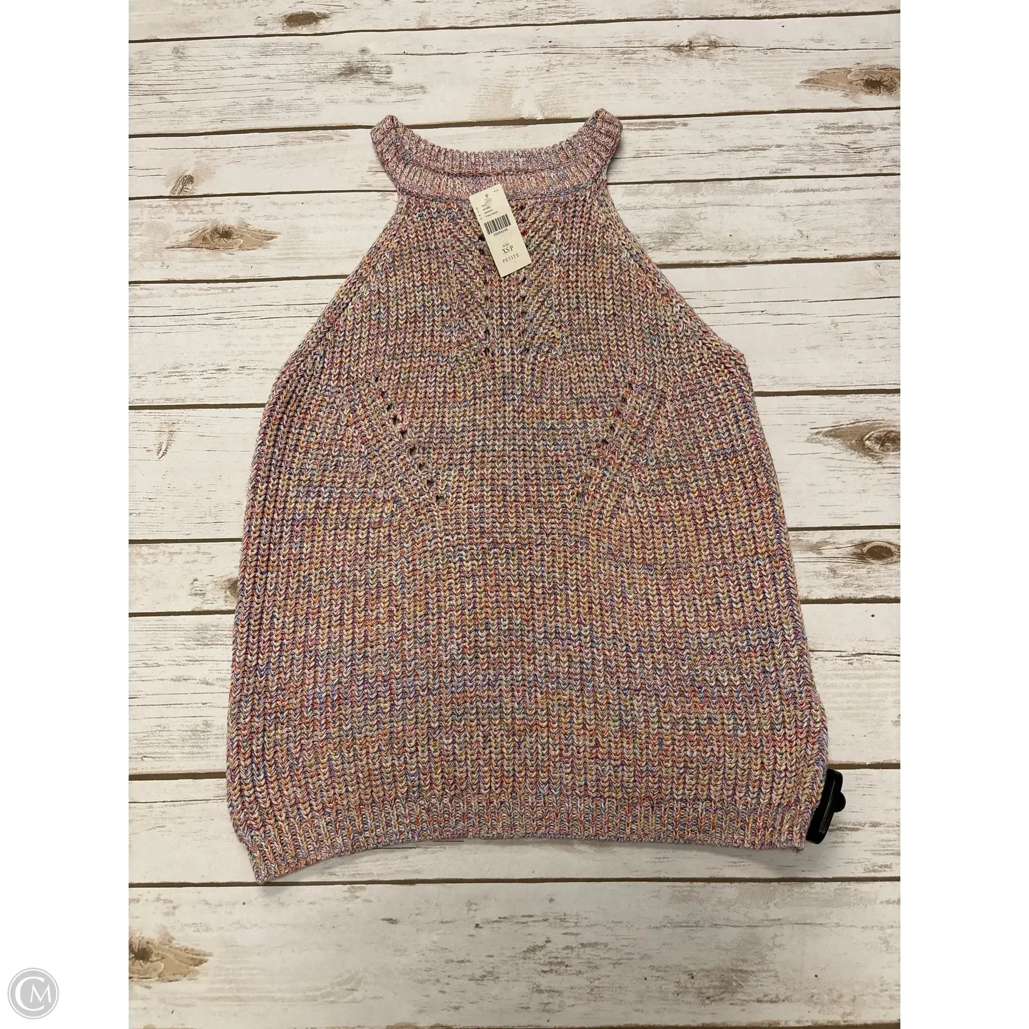 Top Sleeveless By Anthropologie In Multi-colored, Size: Xsp