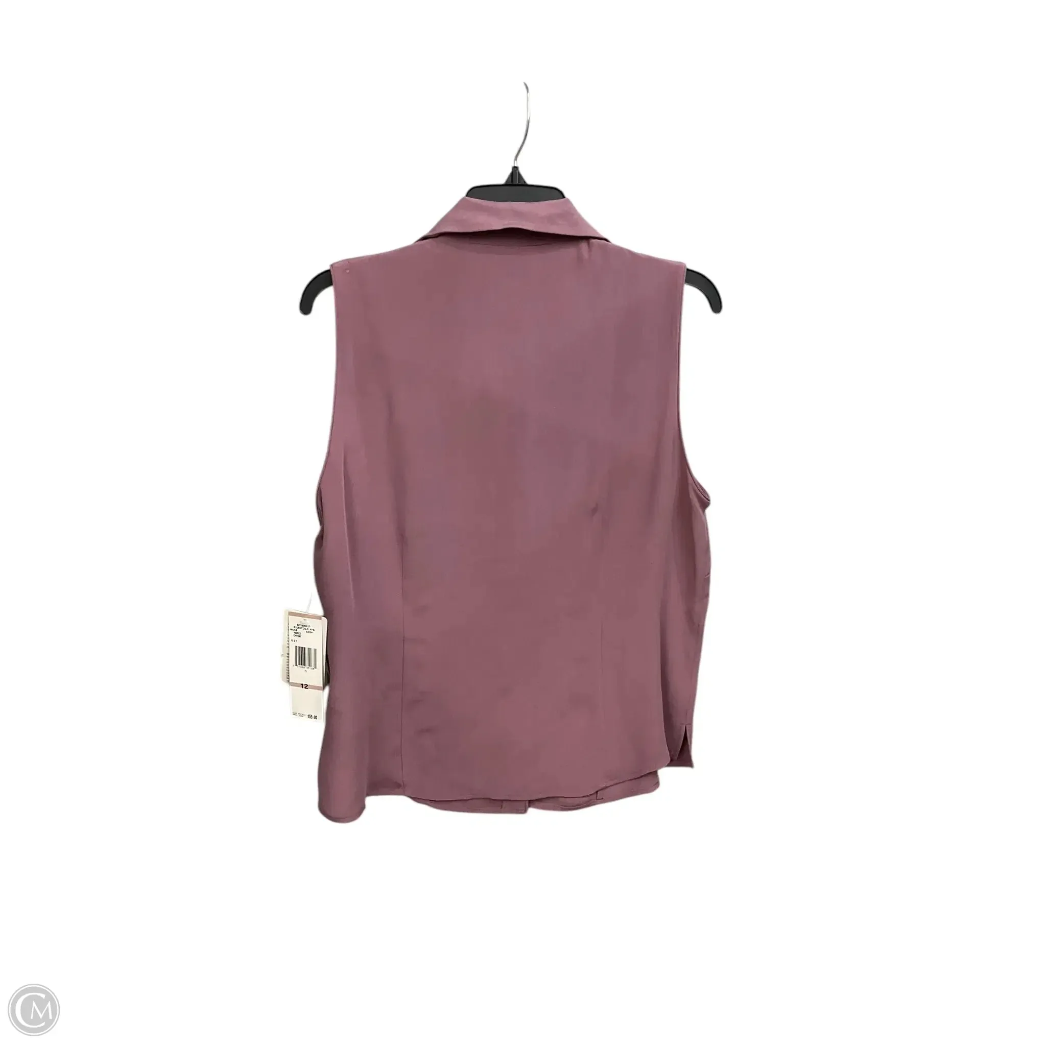 Top Sleeveless By Jones New York In Purple, Size: 12