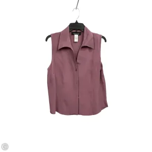 Top Sleeveless By Jones New York In Purple, Size: 12