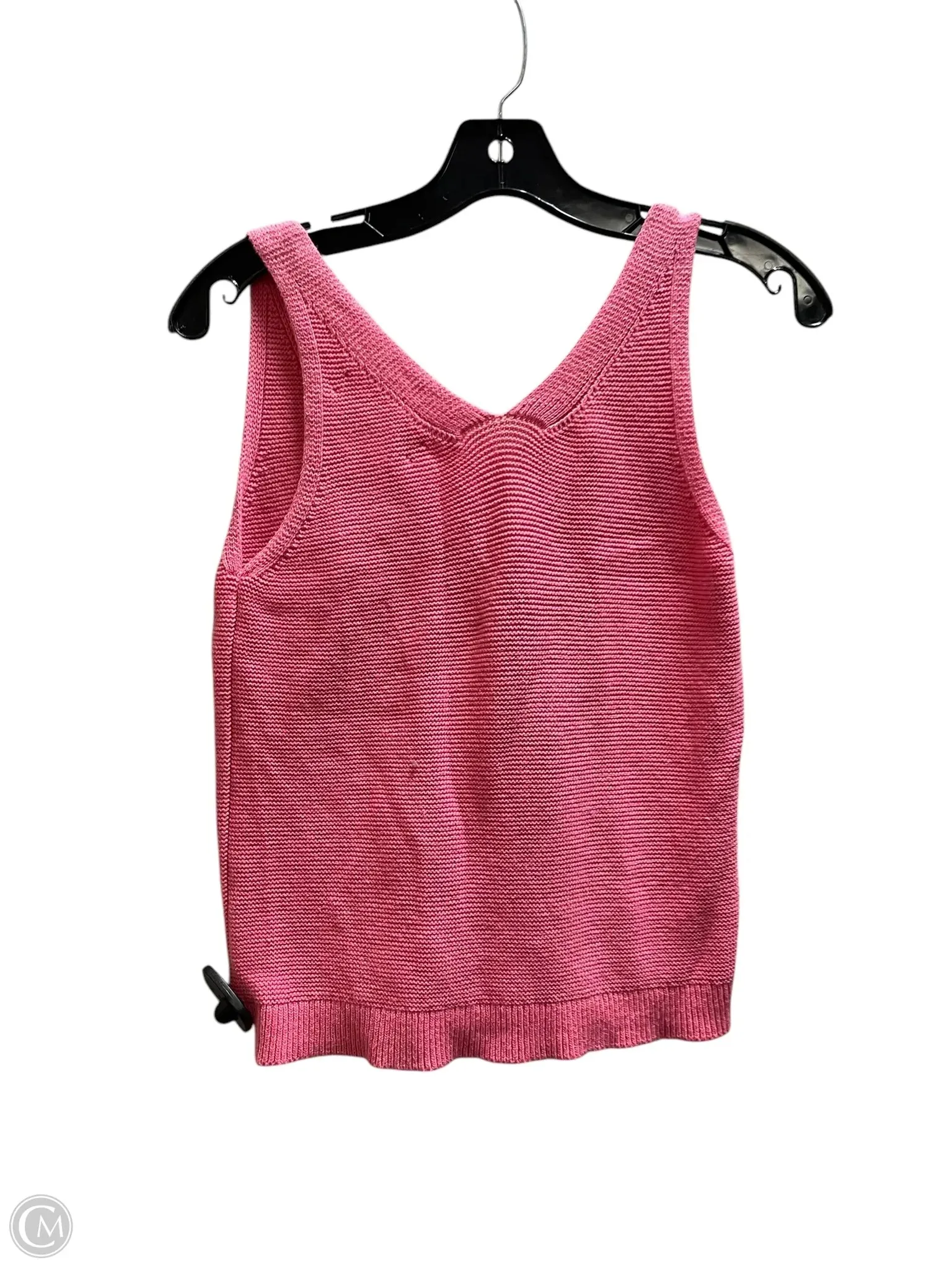 Top Sleeveless By Loft In Pink, Size: S