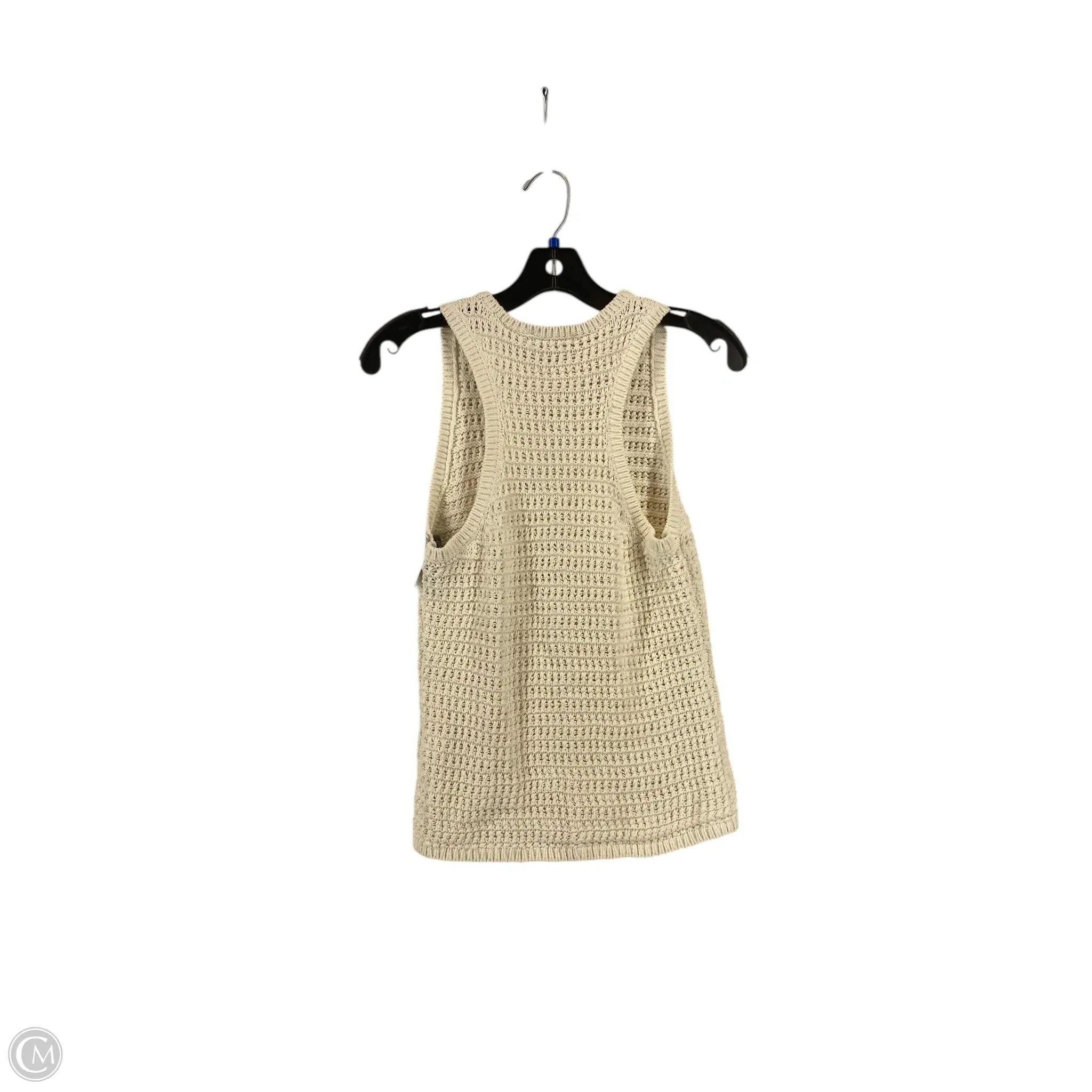 Top Sleeveless By Madewell In White, Size: M