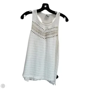 Top Sleeveless By Paper Crane In Cream, Size: L
