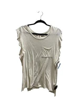 Top Sleeveless By We The Free In Cream, Size: M