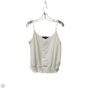 Top Sleeveless By White House Black Market In White, Size: M