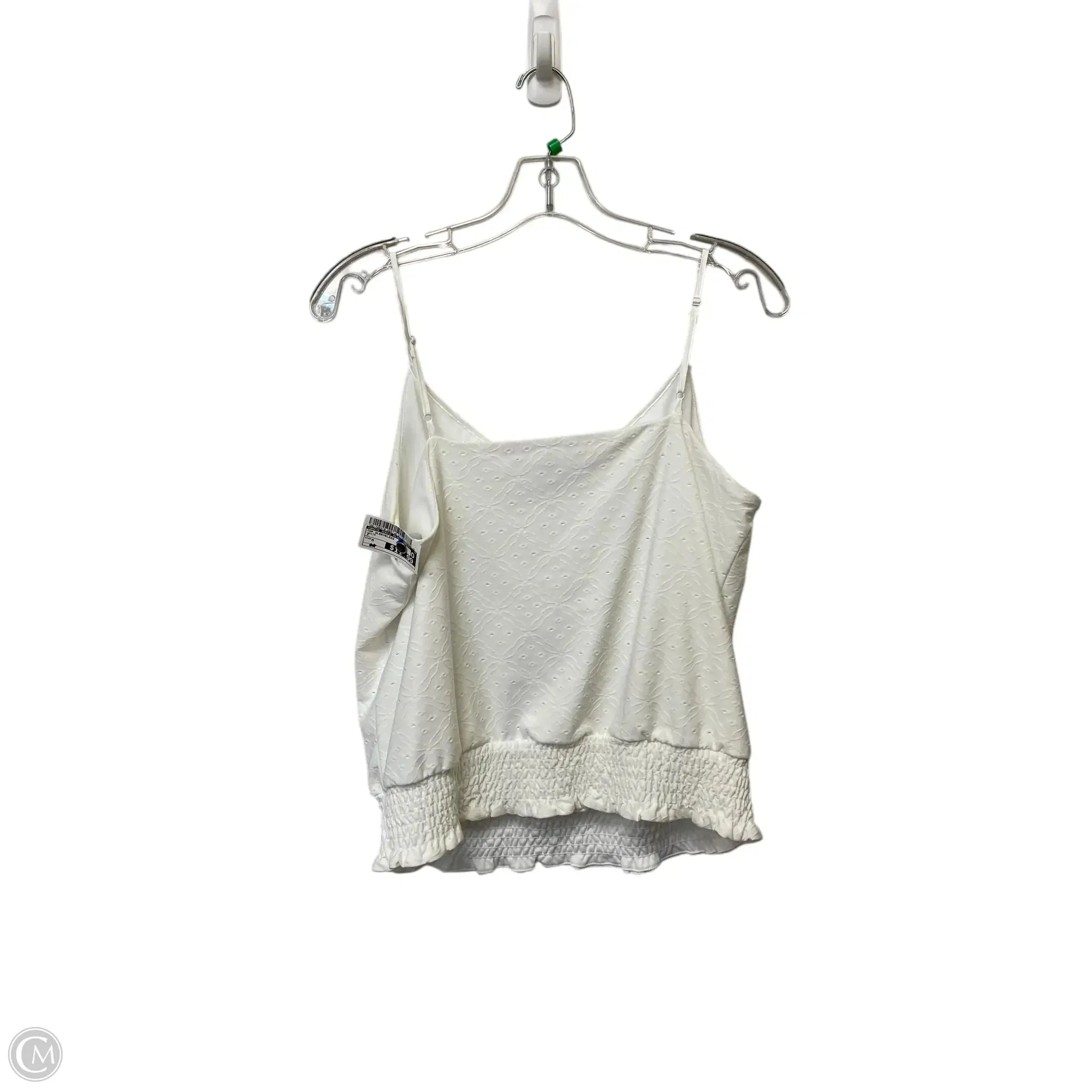 Top Sleeveless By White House Black Market In White, Size: M