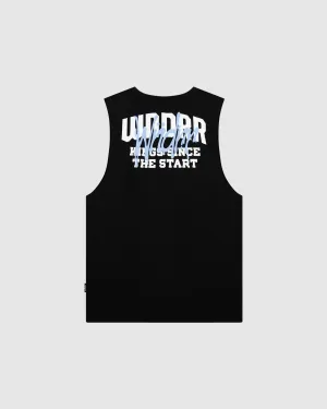 TOP TIER MUSCLE TOP - BLACK