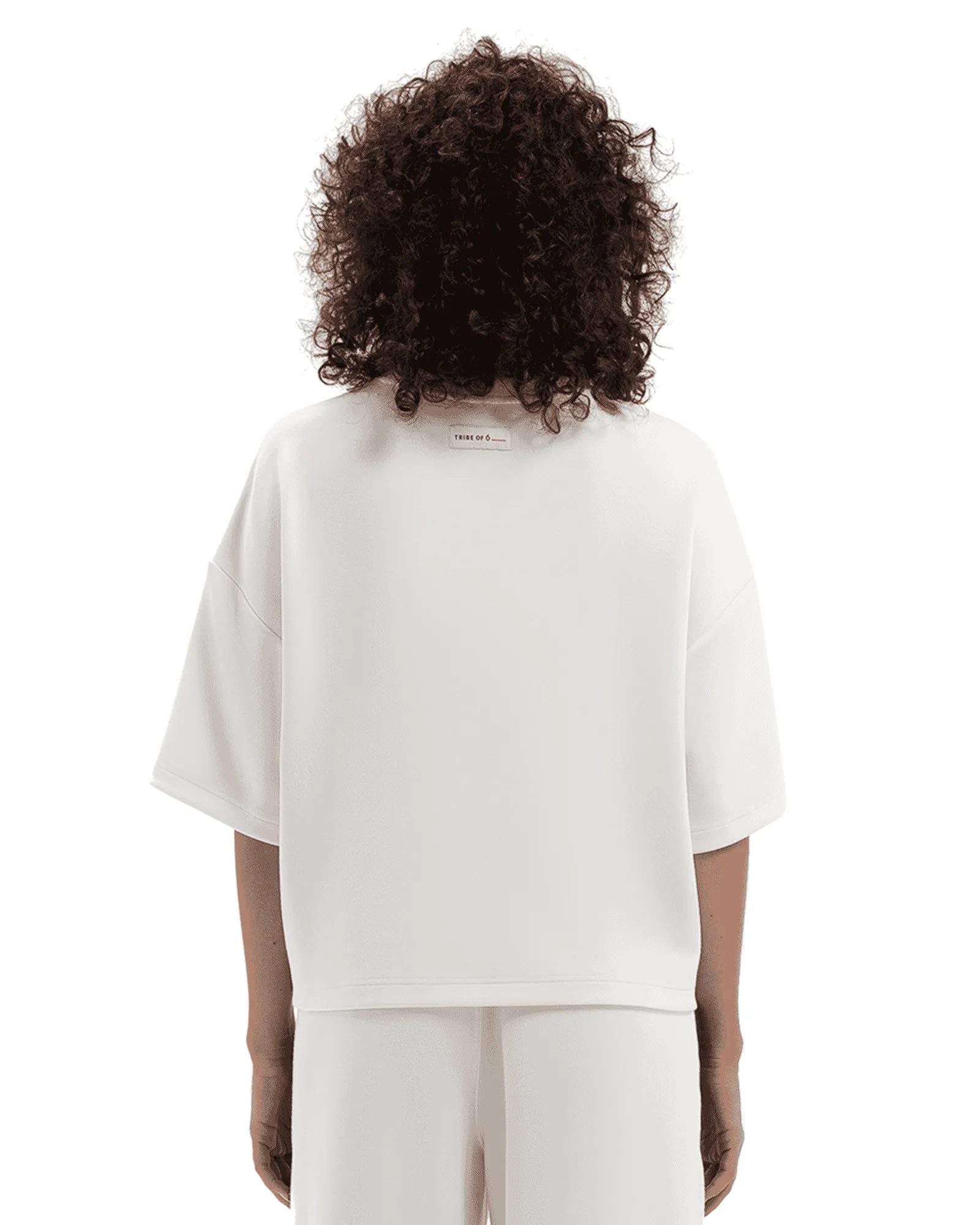 TRIBE OF 6 EMBRELLEE POPPER CROP TOP