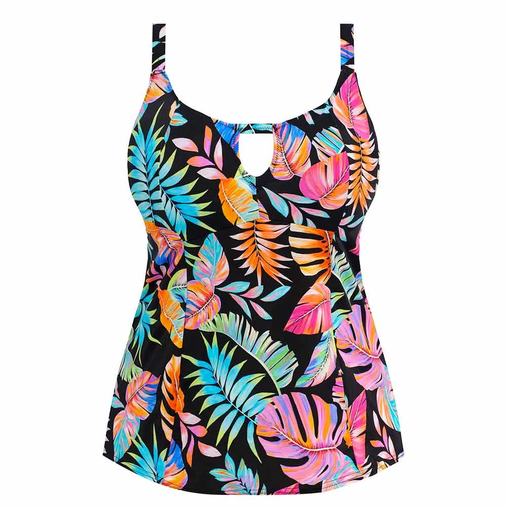 Tropical Falls Soft Cup Tankini Top