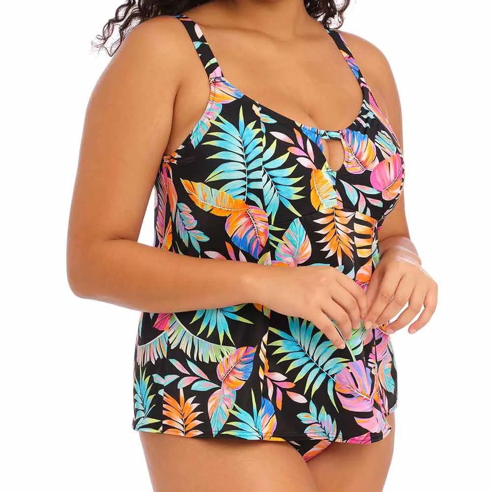 Tropical Falls Soft Cup Tankini Top
